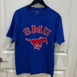 Champion Blue SMU Mustang Tee